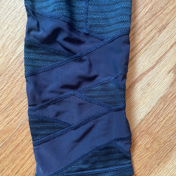 Athleta navy leggings with cutouts - Picture 2 of 4